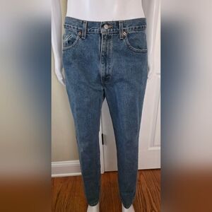 Vintage 90's Levi's 550 Relaxed Fit Men's 34x30 Blue Jeans. Made In USA